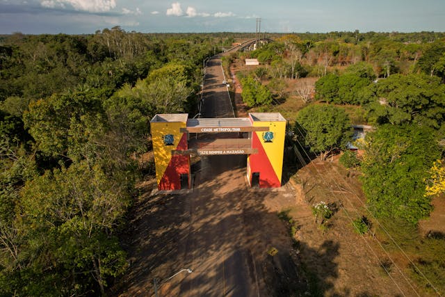 Entrada do Município de Mazagão Novo