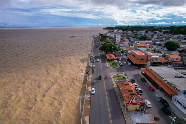 Orla na Cidade de Macapá