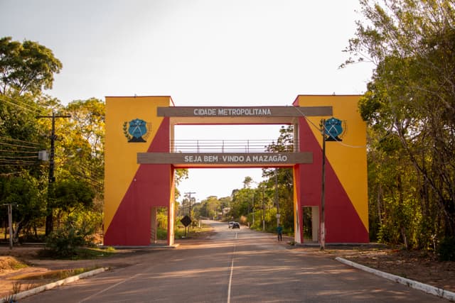 Entrada do Município de Mazagão Novo